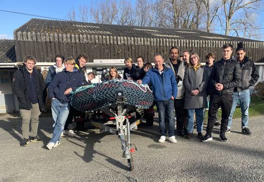 L'atelier de ramendage travaille pour les pompiers de Vannes