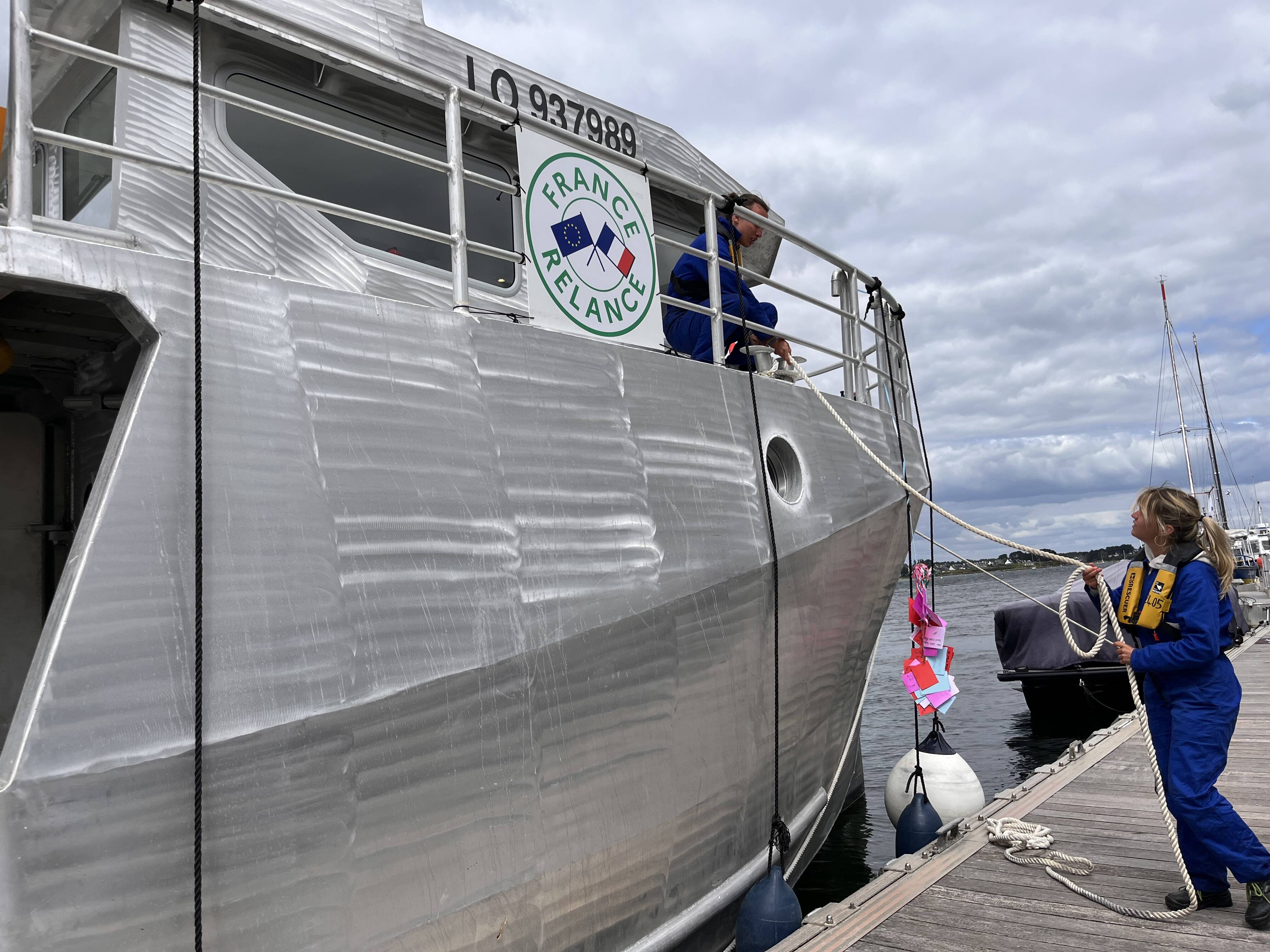 Découvrez en image notre nouveau navire école, le Lymaret II.
