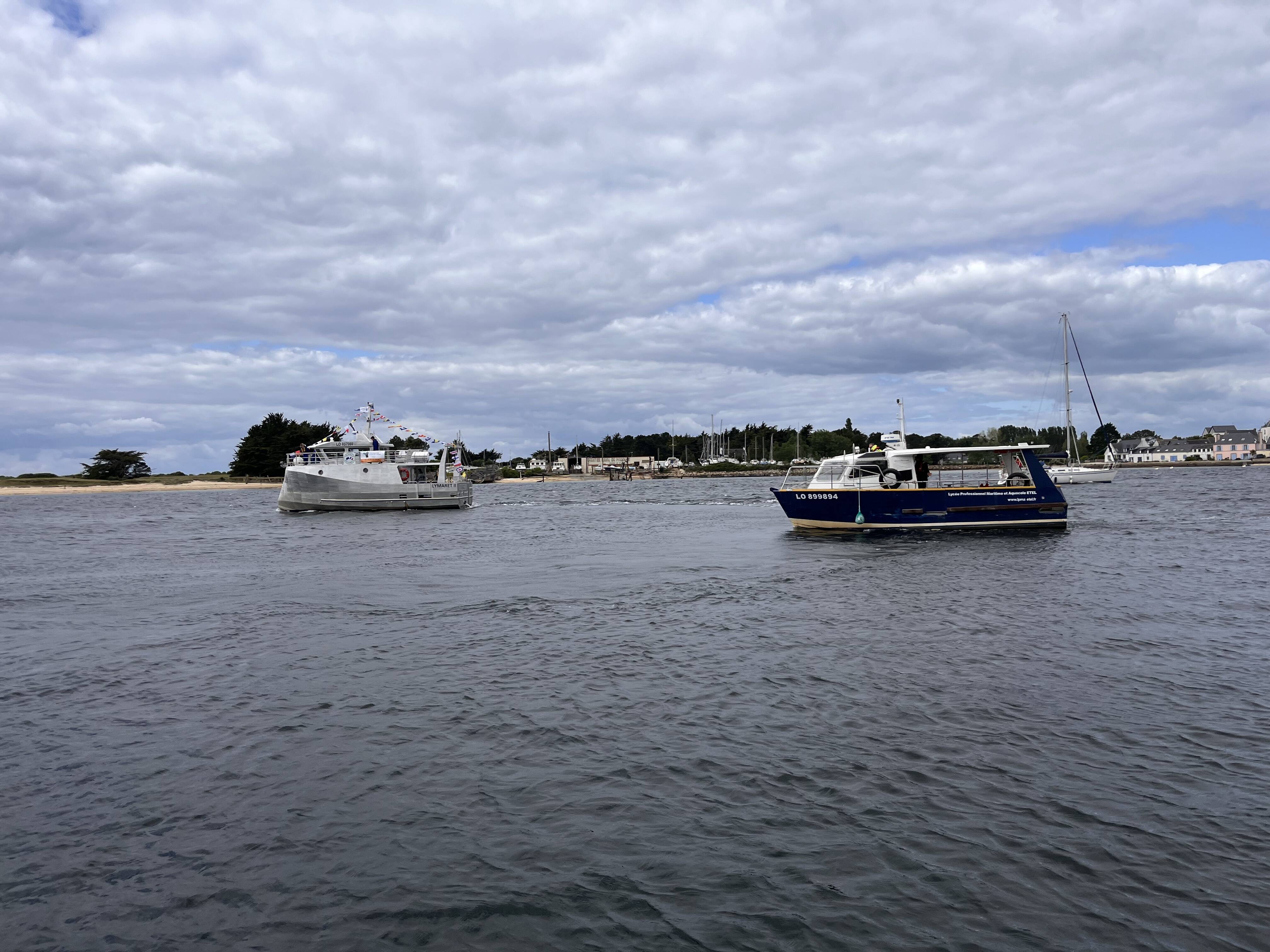 Inauguration du Lymaret II : le nouveau navire école accueilli en rade de Lorient