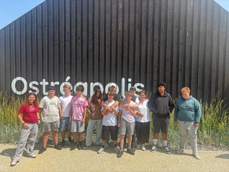 Une immersion à Ostréapolis pour les élèves de Cultures Marines