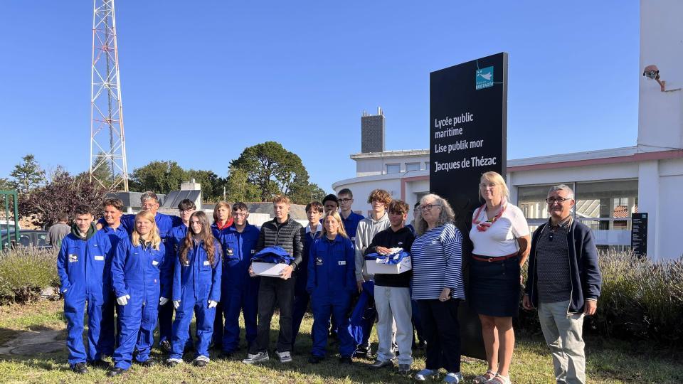La région équipe les nouveaux élèves du lycée