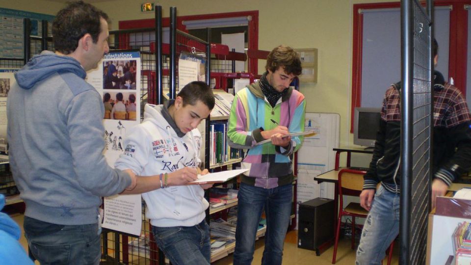 Exposition "La laïcité en France" au CDI