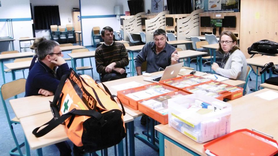 Aide médicale en mer