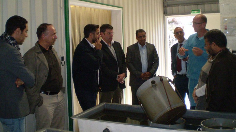 Visite d'une délégation marocaine au lycée