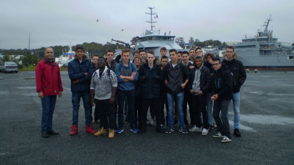 Semaine de découverte pour les élèves de seconde professionnelle électromécanicien marine