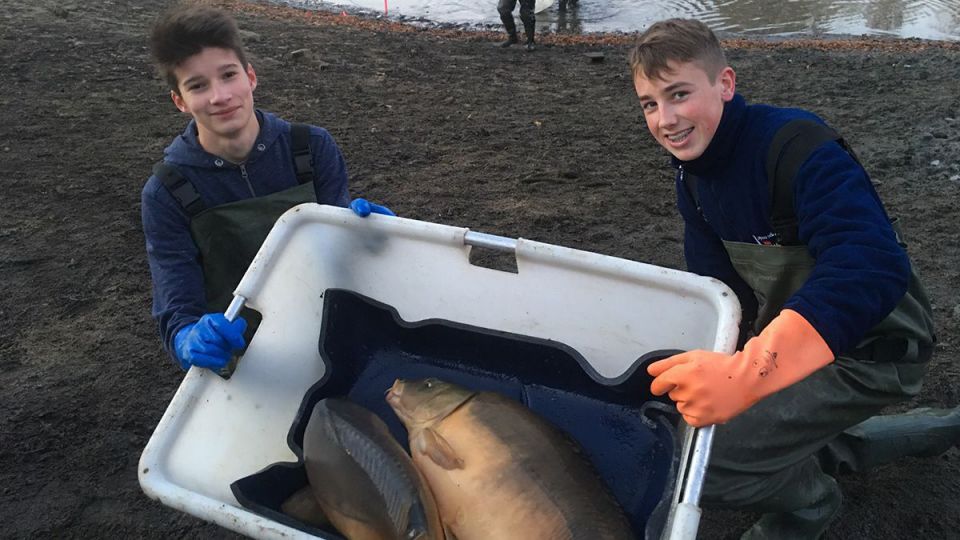 Les élèves de 1ère Cultures Marines en séjour à Château Gontier