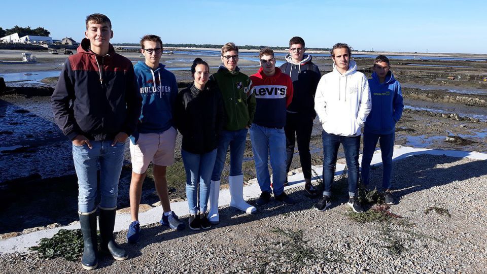 Les élèves de 2nde Cultures Marines prennent l’air à Carnac